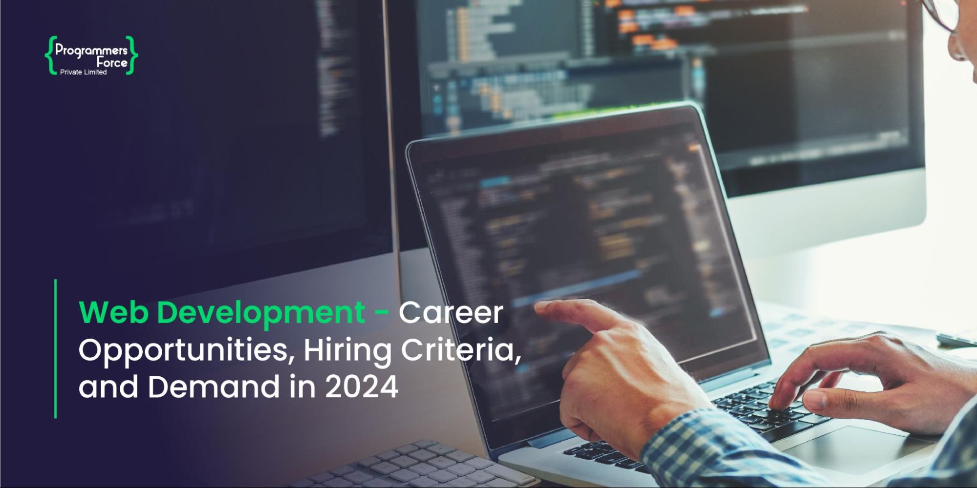 web development career